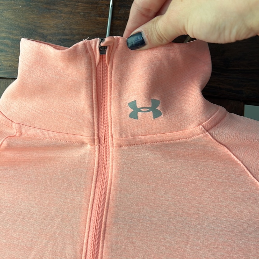 Under Armour Zip Up Pull over - Picture 2 of 4